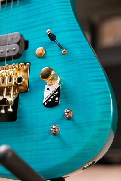 Legator CC7 7-String Electric Guitar - Demonberry with Gig Bag