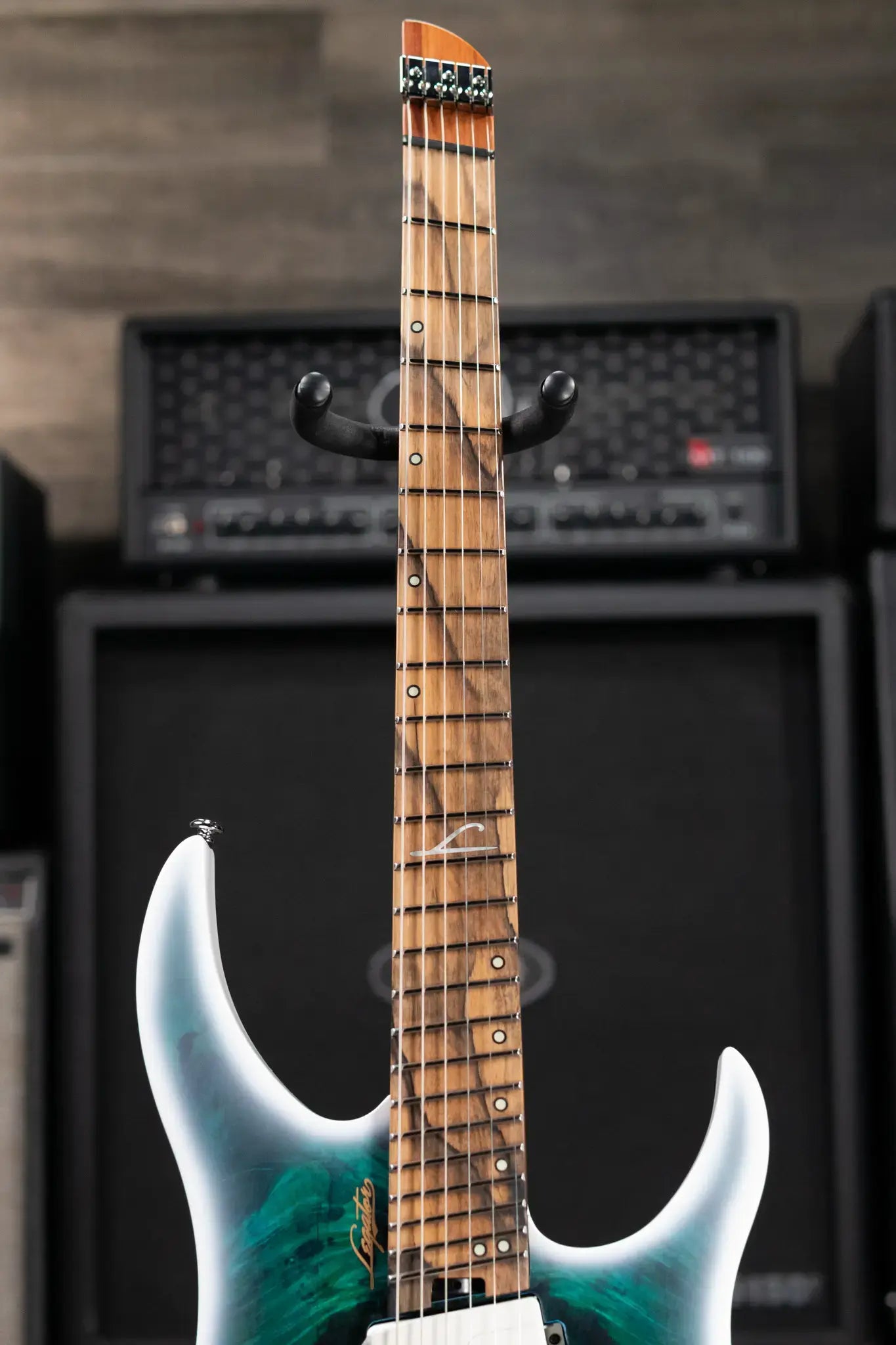 Legator G6FOD-AB Ghost Overdrive Multi-Scale Electric Guitar - Arctic Blue with Gig Bag