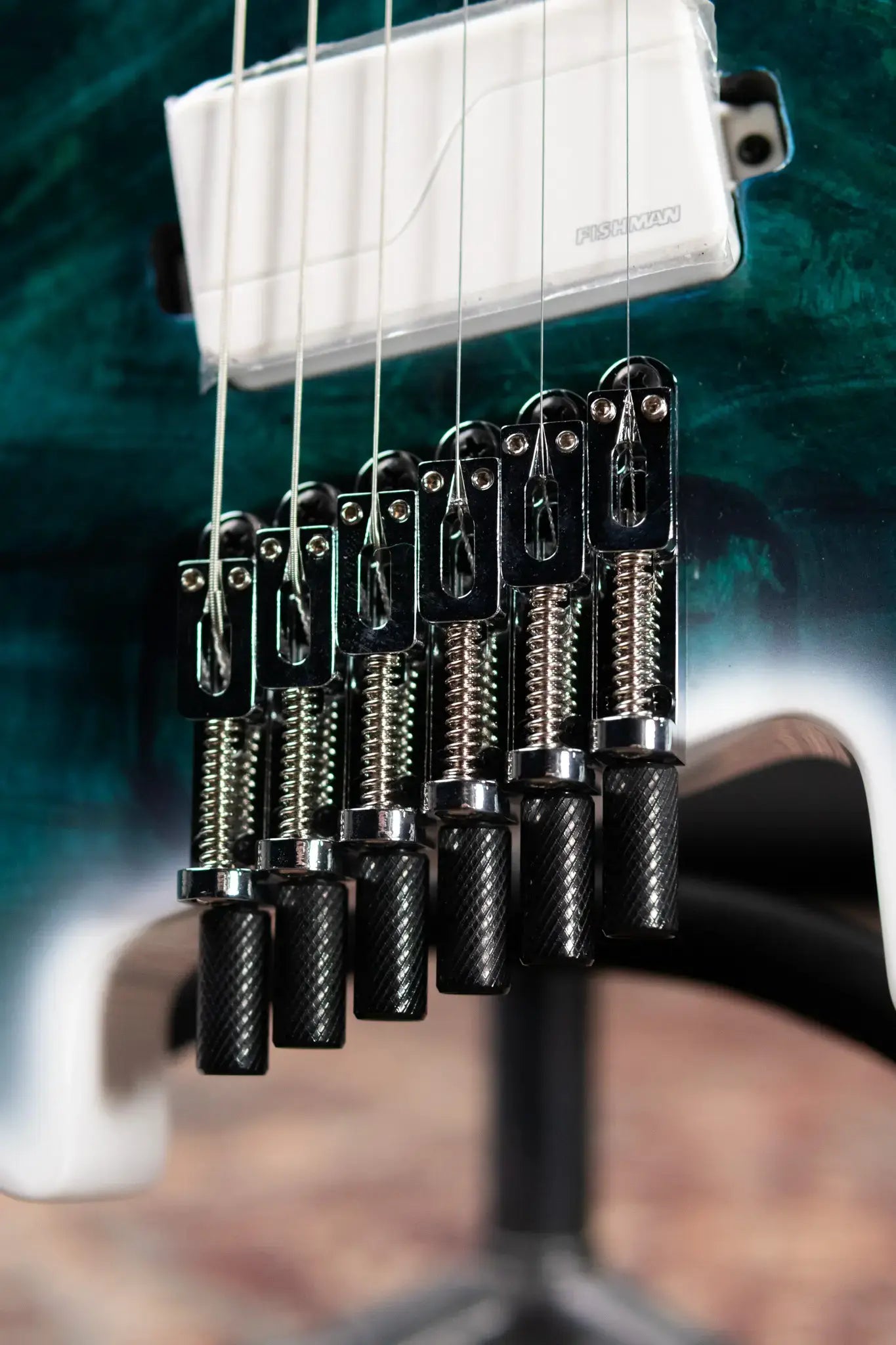 Legator G6FOD-AB Ghost Overdrive Multi-Scale Electric Guitar - Arctic Blue with Gig Bag