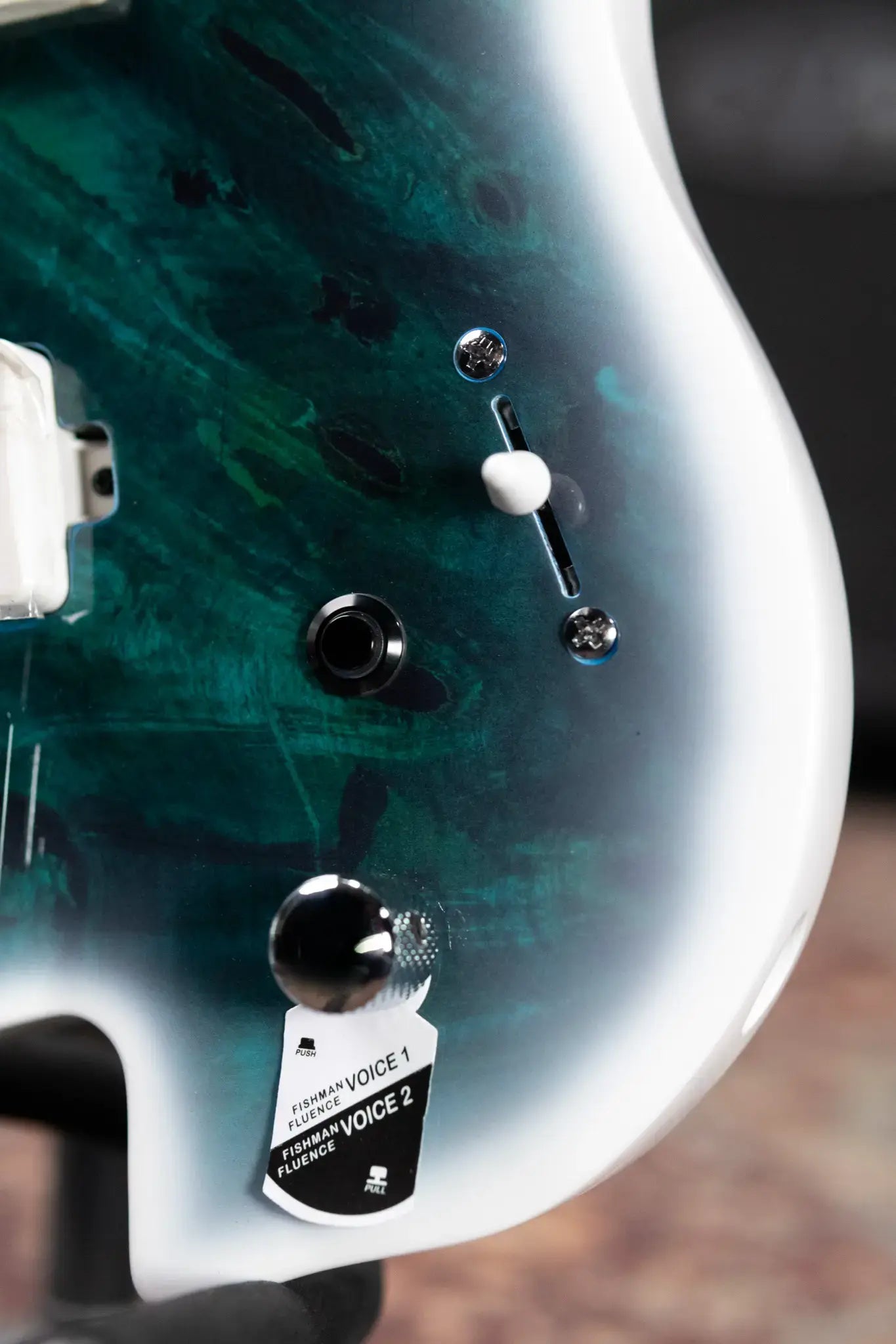 Legator G6FOD-AB Ghost Overdrive Multi-Scale Electric Guitar - Arctic Blue with Gig Bag