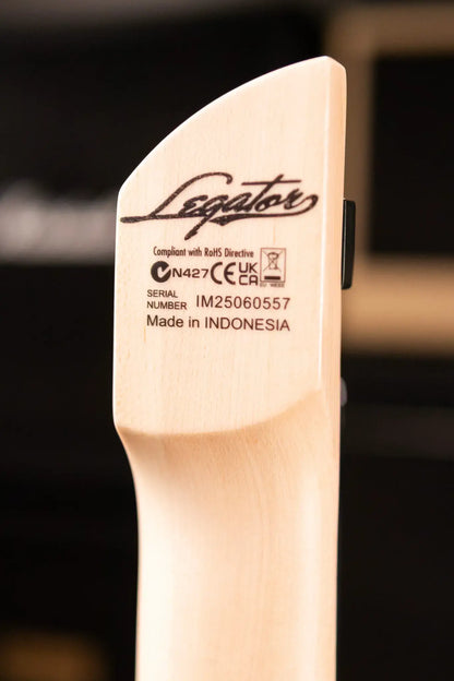 Legator G7FSS-DV Ghost 7-String Multi-Scale Headless Electric Guitar - Death Valley with Gig Bag