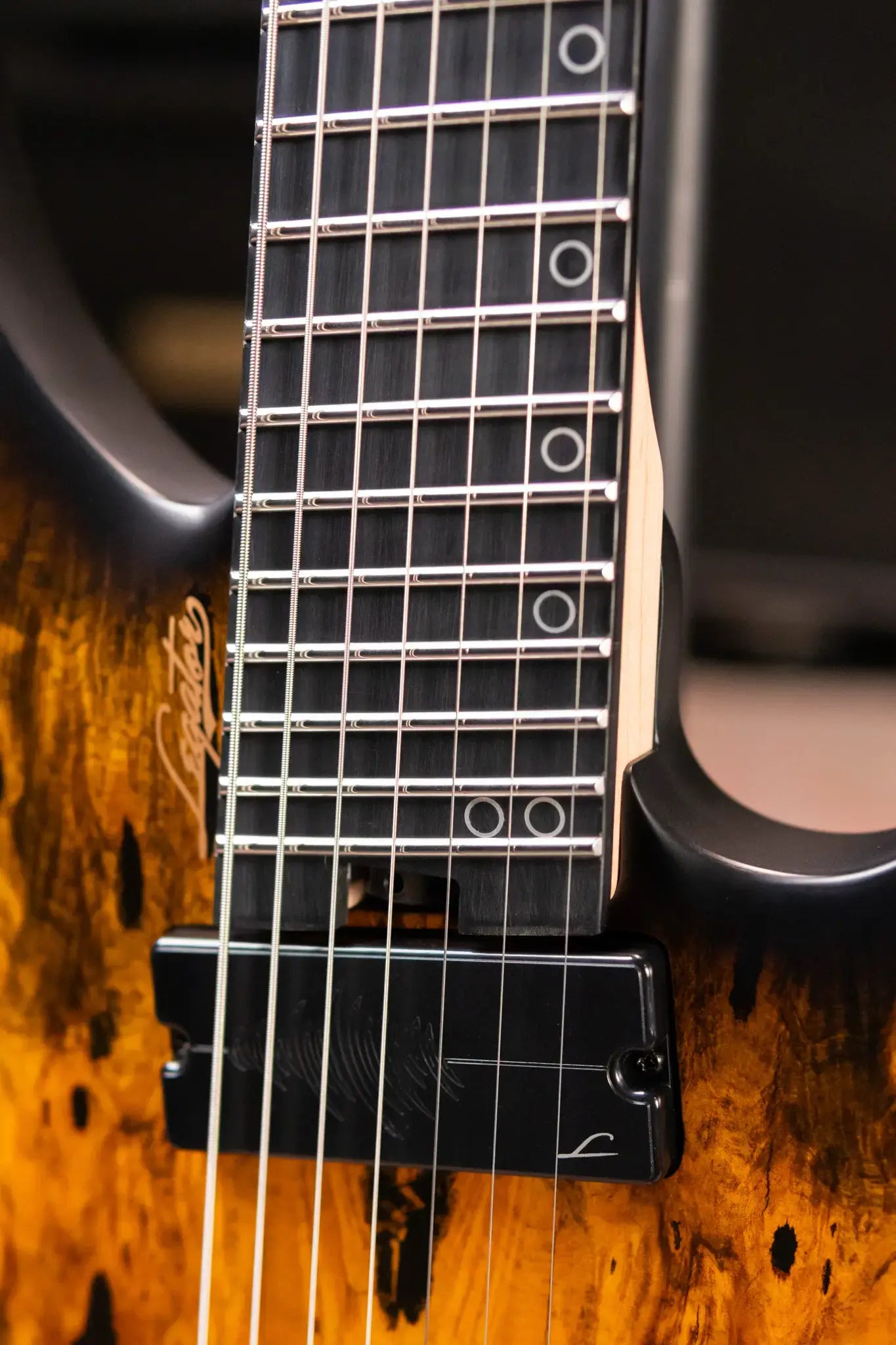 Legator G7FSS-DV Ghost 7-String Multi-Scale Headless Electric Guitar - Death Valley with Gig Bag