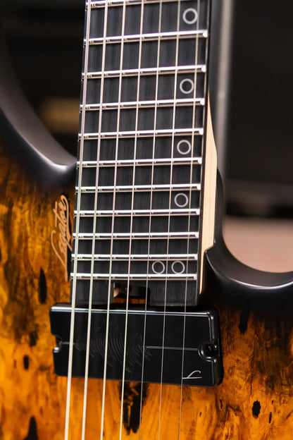 Legator G7FSS-DV Ghost 7-String Multi-Scale Headless Electric Guitar - Death Valley with Gig Bag