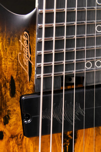 Legator G7FSS-DV Ghost 7-String Multi-Scale Headless Electric Guitar - Death Valley with Gig Bag