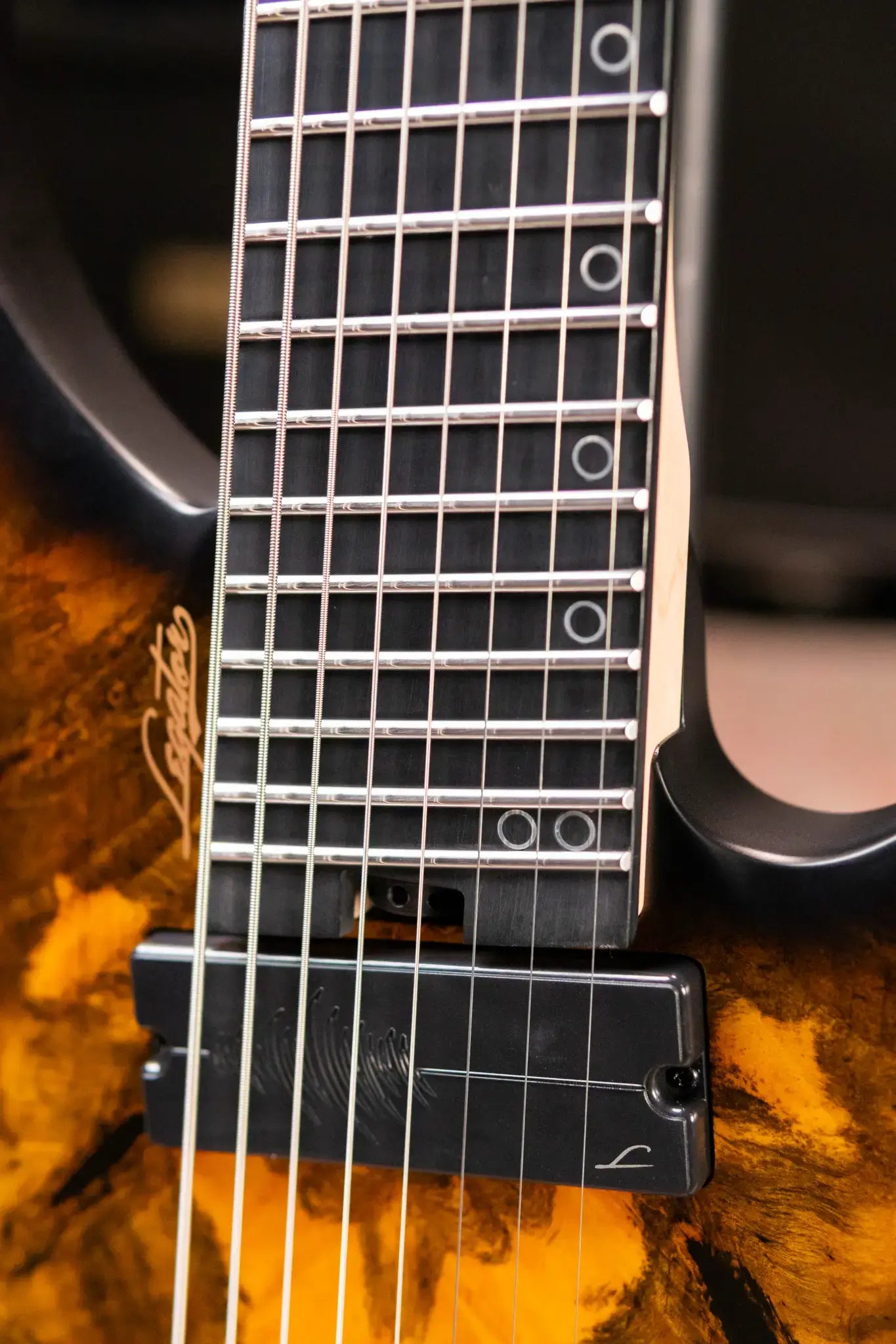 Legator G8FSS-DV 8-String Multi-Scale Headless Electric Guitar - Death Valley with Gig Bag