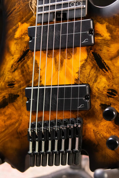 Legator G8FSS-DV 8-String Multi-Scale Headless Electric Guitar - Death Valley with Gig Bag