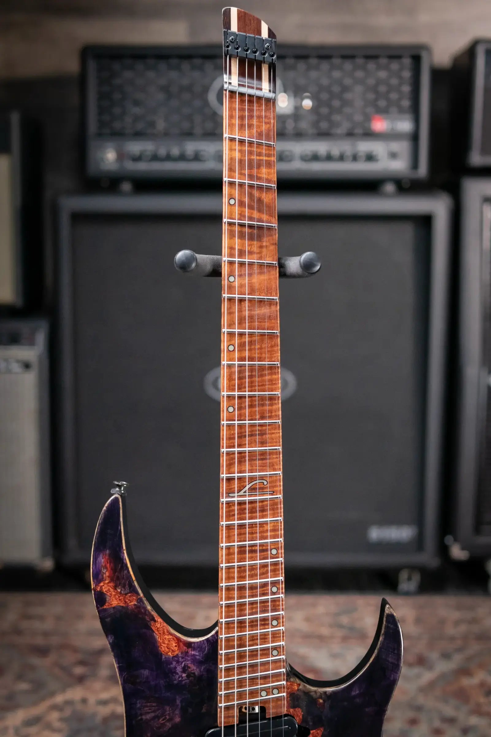 Legator GX6F-MG Ghost Headless Electric Guitar - Magma with Gig Bag