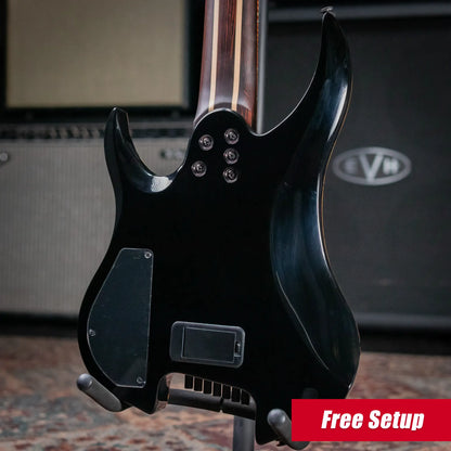 Legator GX7F-CL Ghost 7-String Multi-Scale Headless Electric Guitar - Coral with Gig Bag