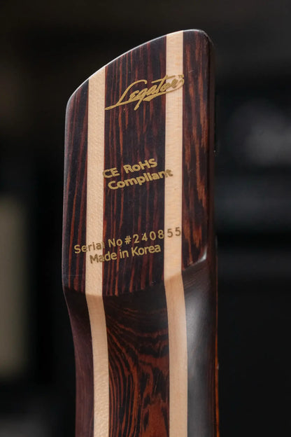 Legator GX7F-CL Ghost 7-String Multi-Scale Headless Electric Guitar - Coral with Gig Bag