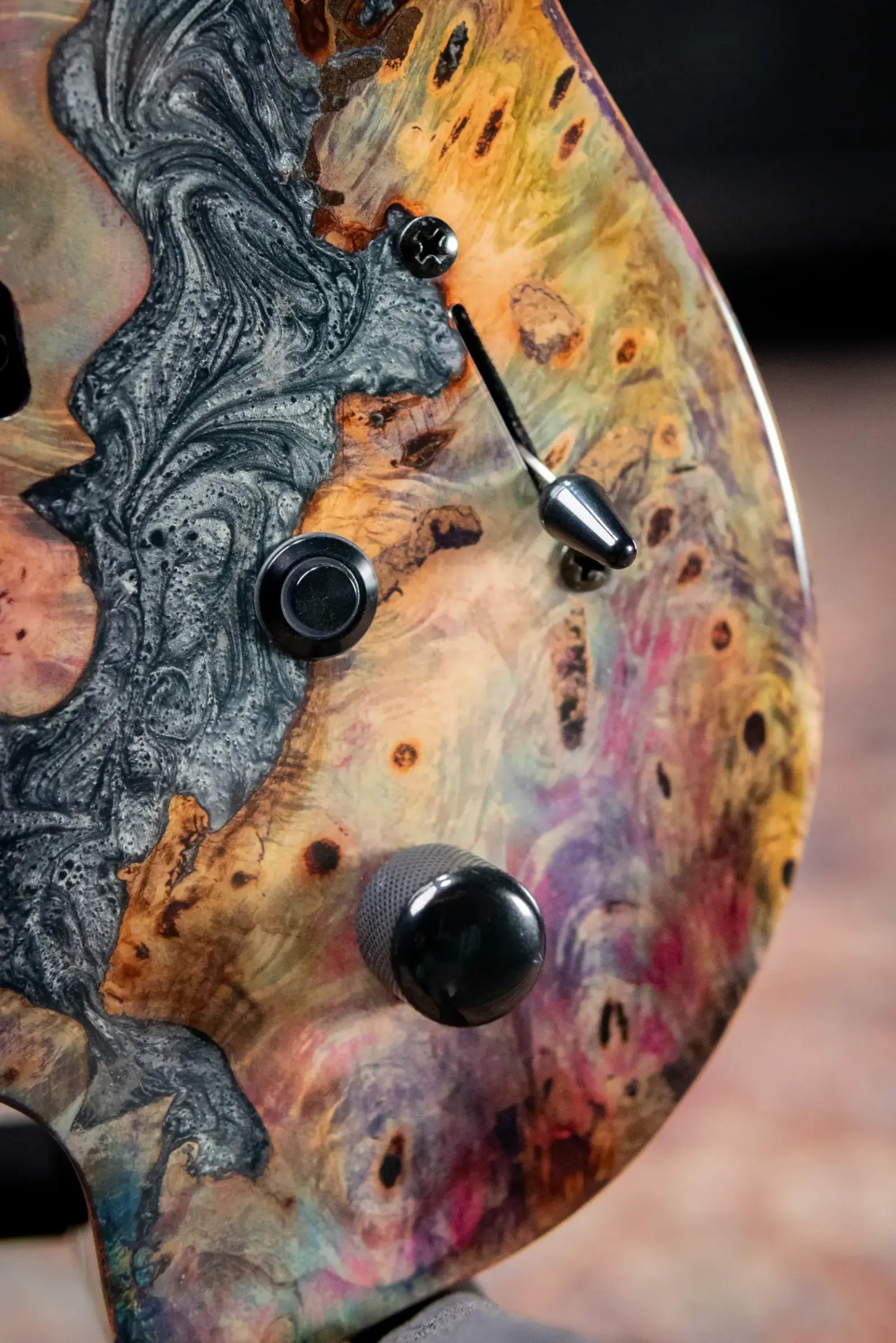 Legator GX7F-CL Ghost 7-String Multi-Scale Headless Electric Guitar - Coral with Gig Bag