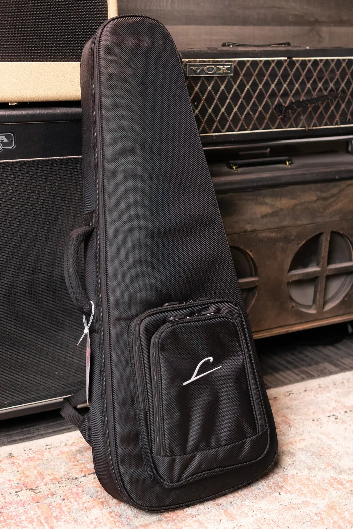 Legator GX8F-CB Ghost 8-String Multi-Scale Headless Electric Guitar - Caribbean with Gig Bag