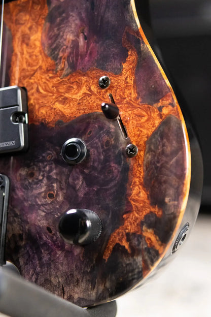 Legator GX8F-MG 8-String Multi-Scale Headless Electric Guitar - Magma with Gig Bag - Floor Model