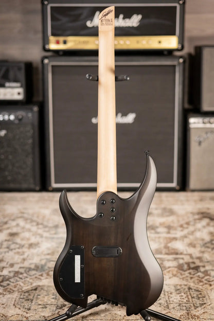 Legator Ghost G6FSS-DS Super Shred 6-String Multi-Scale Electric Guitar - Dark Sapphire with Gig Bag