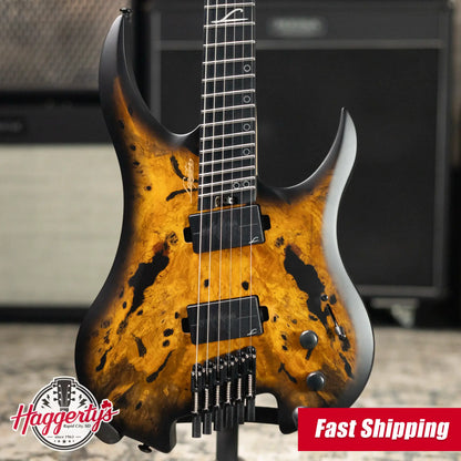 Legator Ghost G6FSS-DV Super Shred Multi-Scale Electric Guitar - Death Valley