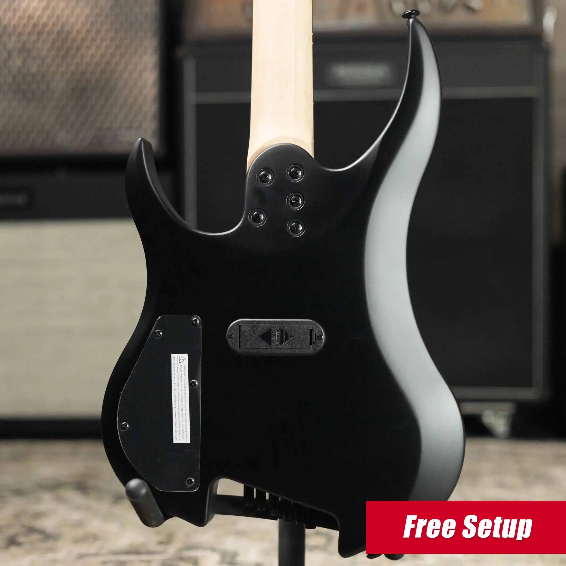 Legator Ghost G6FSS-DV Super Shred Multi-Scale Electric Guitar - Death Valley