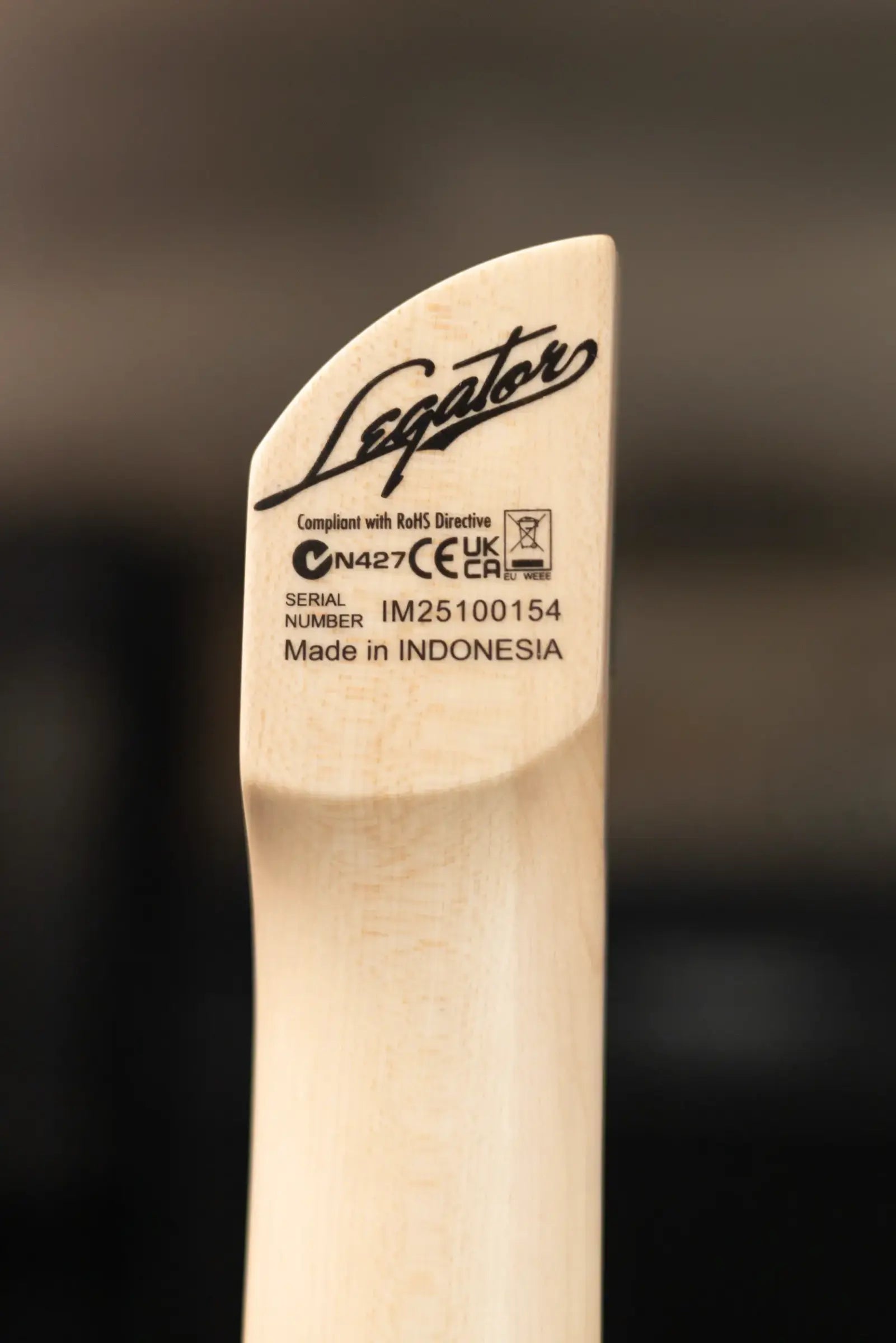 Legator Ghost G6FSS-DV Super Shred Multi-Scale Electric Guitar - Death Valley