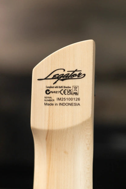 Legator Ghost G8FSS-PR Multi Scale 8-String Electric Guitar - Purple Flame