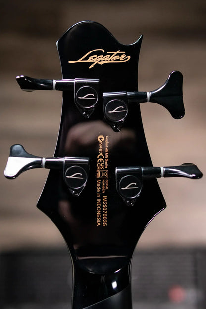 Legator HB4FSS-JB Electric Bass - Jupiter Burst with Gig Bag