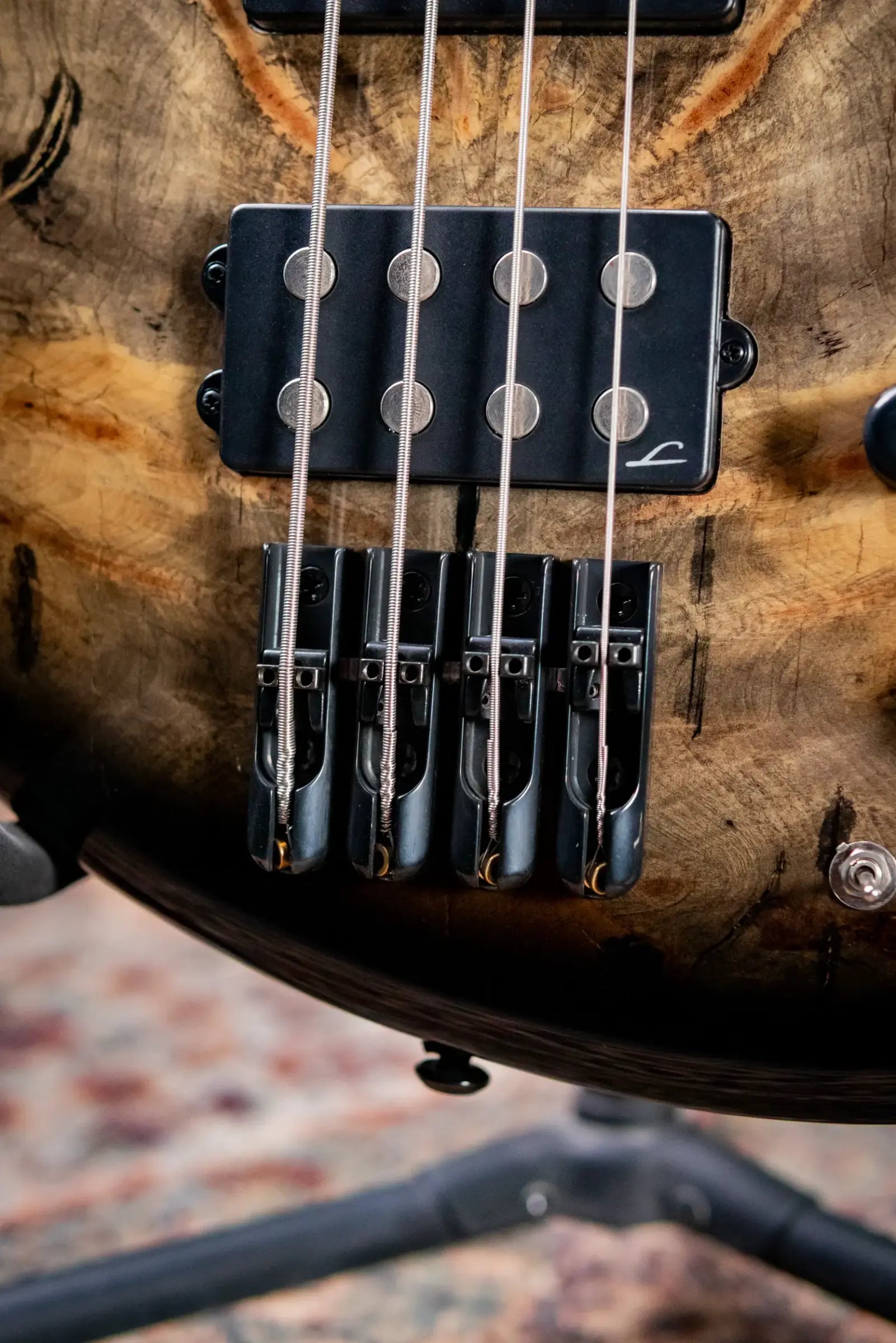 Legator HB4FSS-JB Electric Bass - Jupiter Burst with Gig Bag