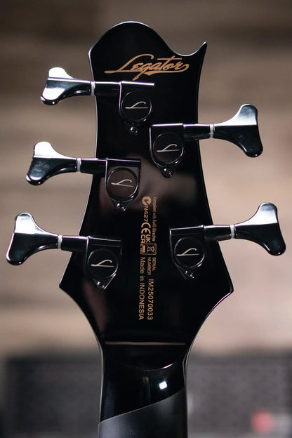 Legator HB5SS-JB 5-String Electric Bass - Jupiter Burst with Gig Bag