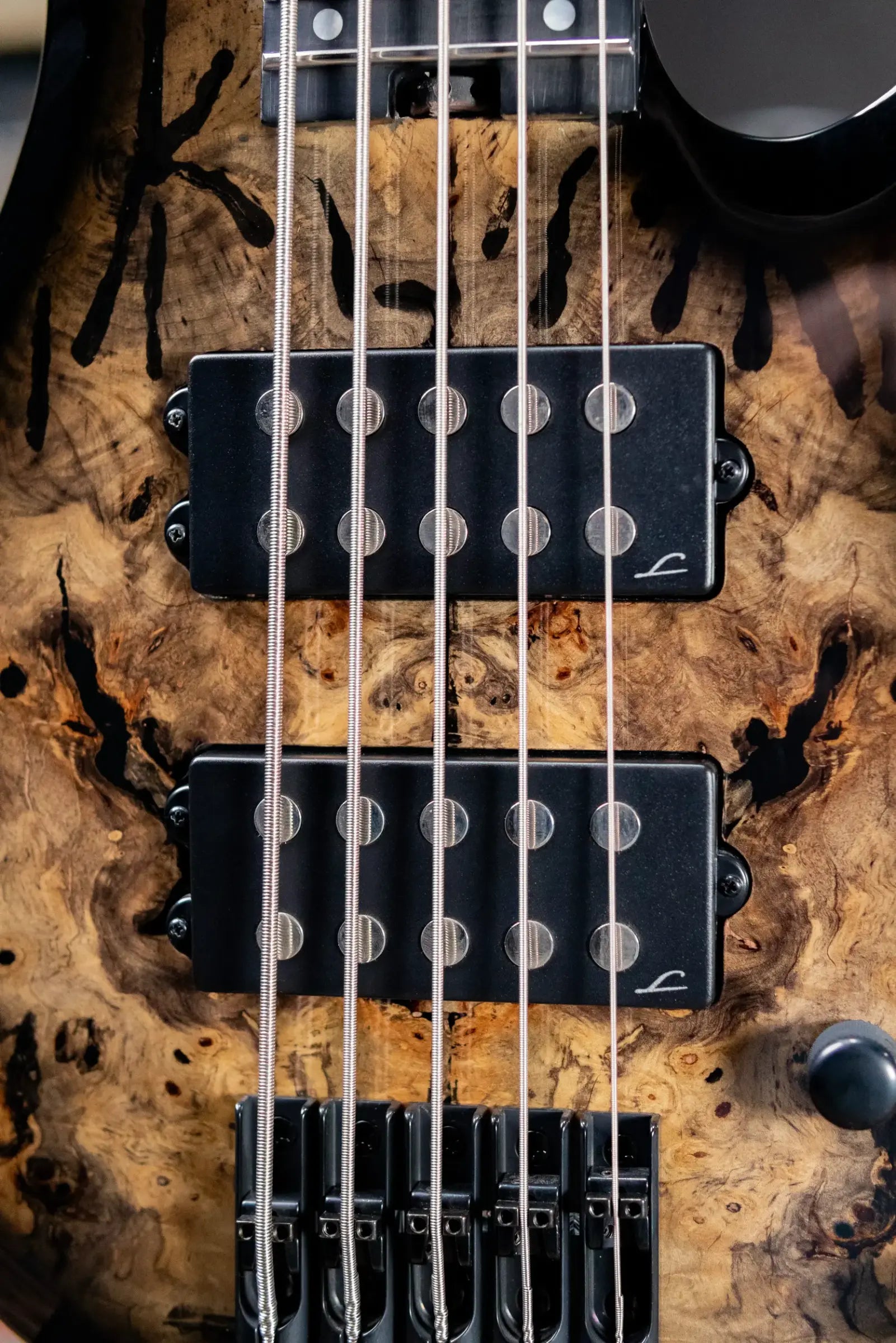 Legator HB5SS-JB 5-String Electric Bass - Jupiter Burst with Gig Bag