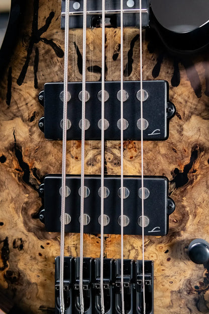 Legator HB5SS-JB 5-String Electric Bass - Jupiter Burst with Gig Bag