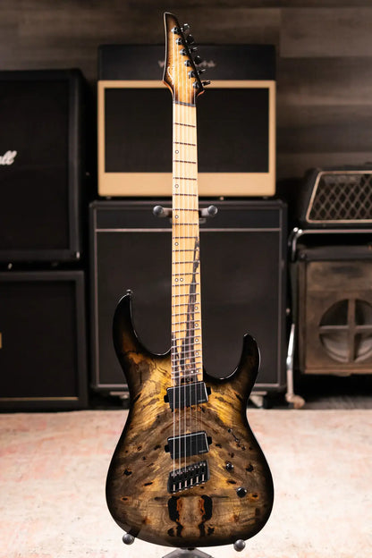 Legator N6FOD-JB Ninja Overdrive Multi-Scale Electric Guitar - Jupiter Burst with Gig Bag