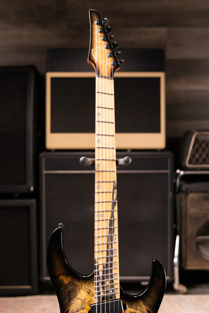 Legator N6FOD-JB Ninja Overdrive Multi-Scale Electric Guitar - Jupiter Burst with Gig Bag