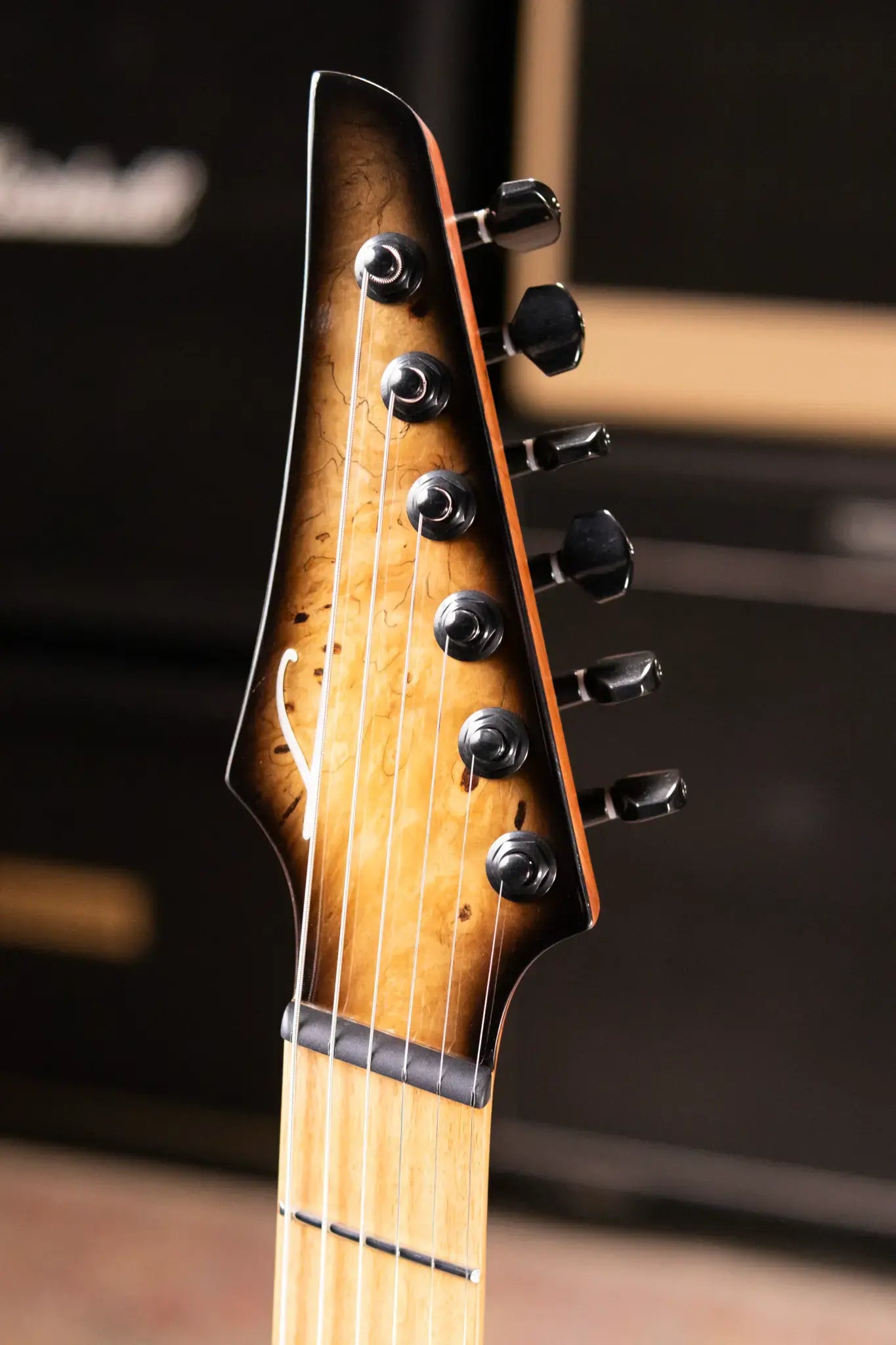 Legator N6FOD-JB Ninja Overdrive Multi-Scale Electric Guitar - Jupiter Burst with Gig Bag