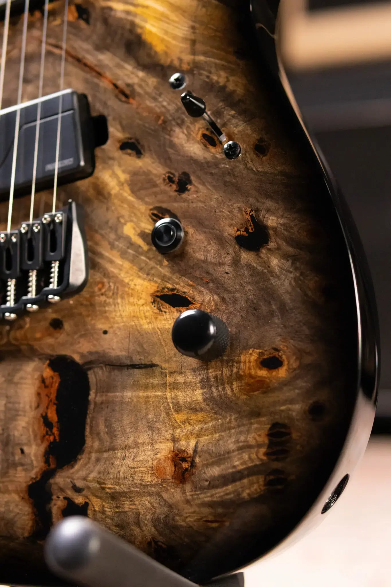 Legator N6FOD-JB Ninja Overdrive Multi-Scale Electric Guitar - Jupiter Burst with Gig Bag