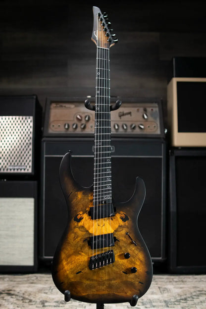Legator N6FSS-DV Multi-Scale Electric Guitar - Death Valley with Gig Bag