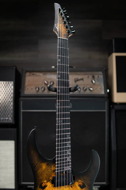 Legator N6FSS-DV Multi-Scale Electric Guitar - Death Valley with Gig Bag