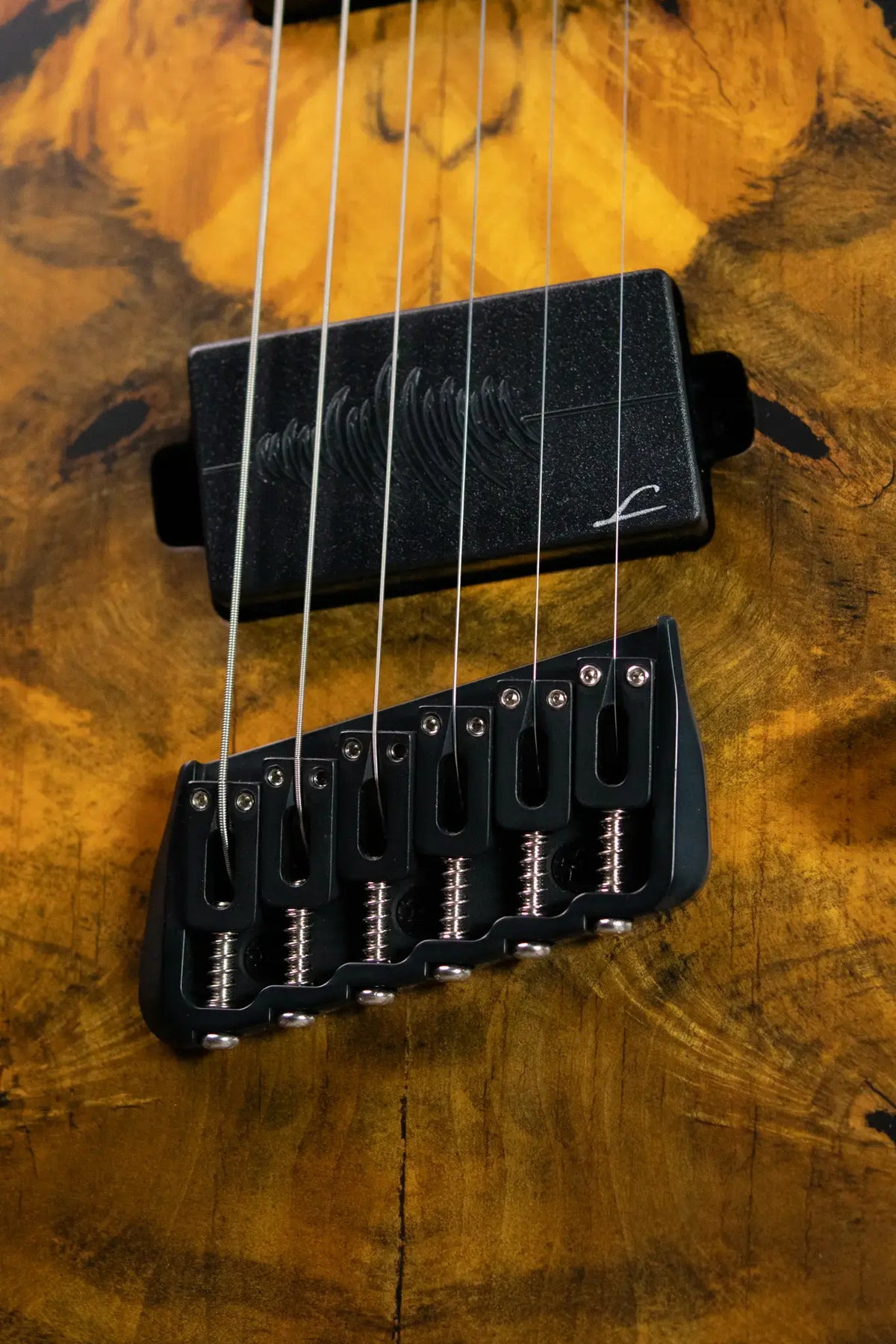 Legator N6FSS-DV Multi-Scale Electric Guitar - Death Valley with Gig Bag