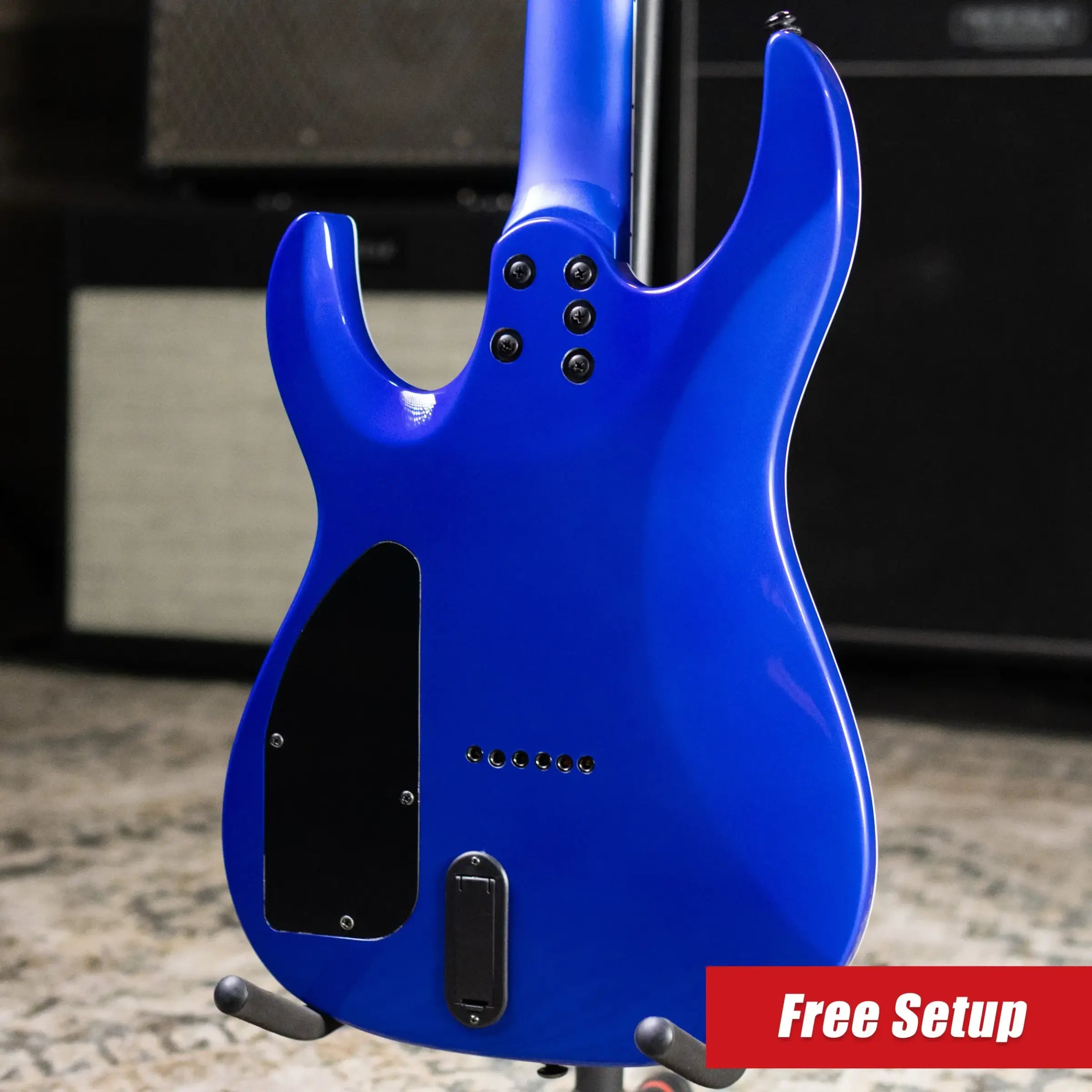Legator N6SS Ninja Bolt-On Electric Guitar - Gloss Blue