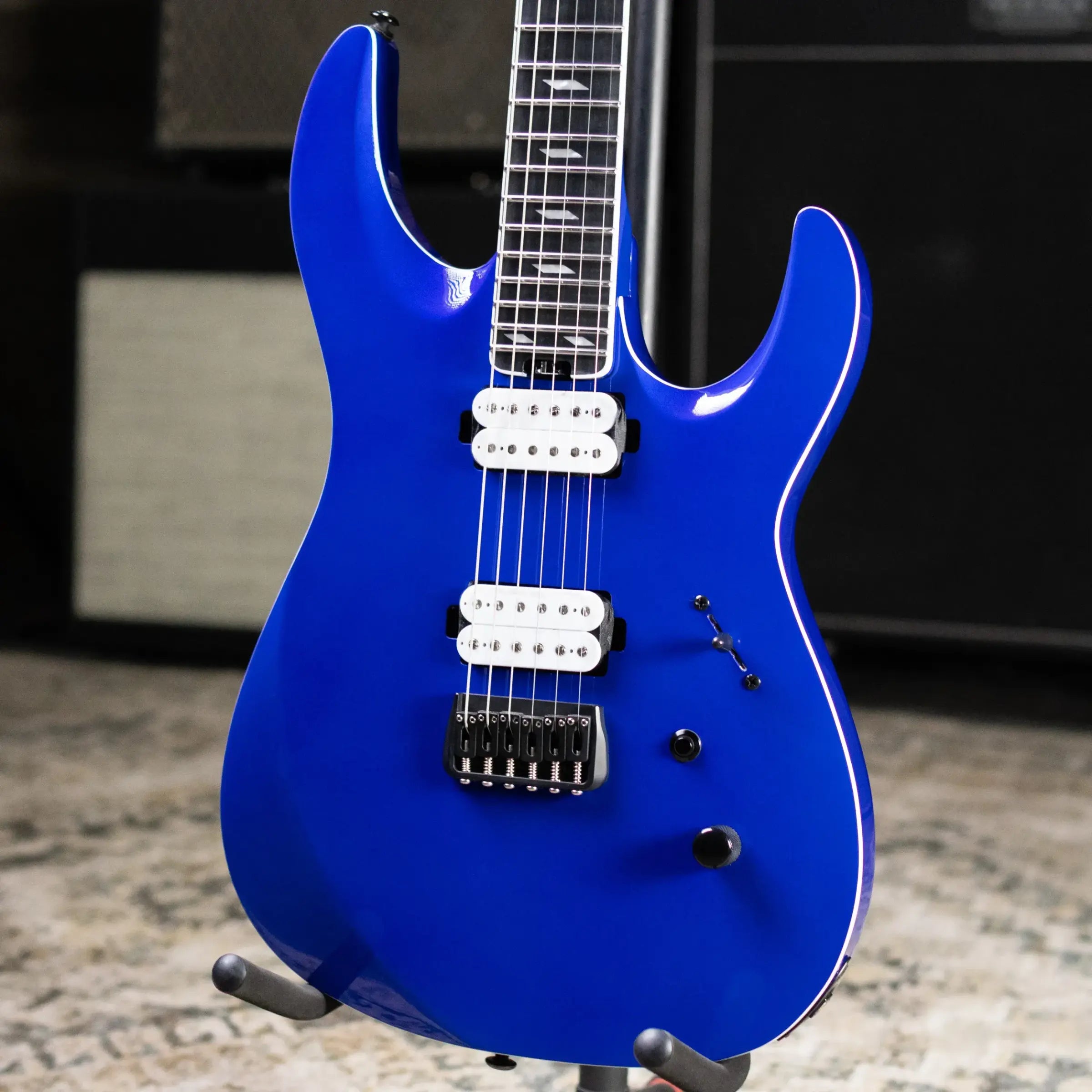 Legator N6SS Ninja Bolt-On Electric Guitar - Gloss Blue