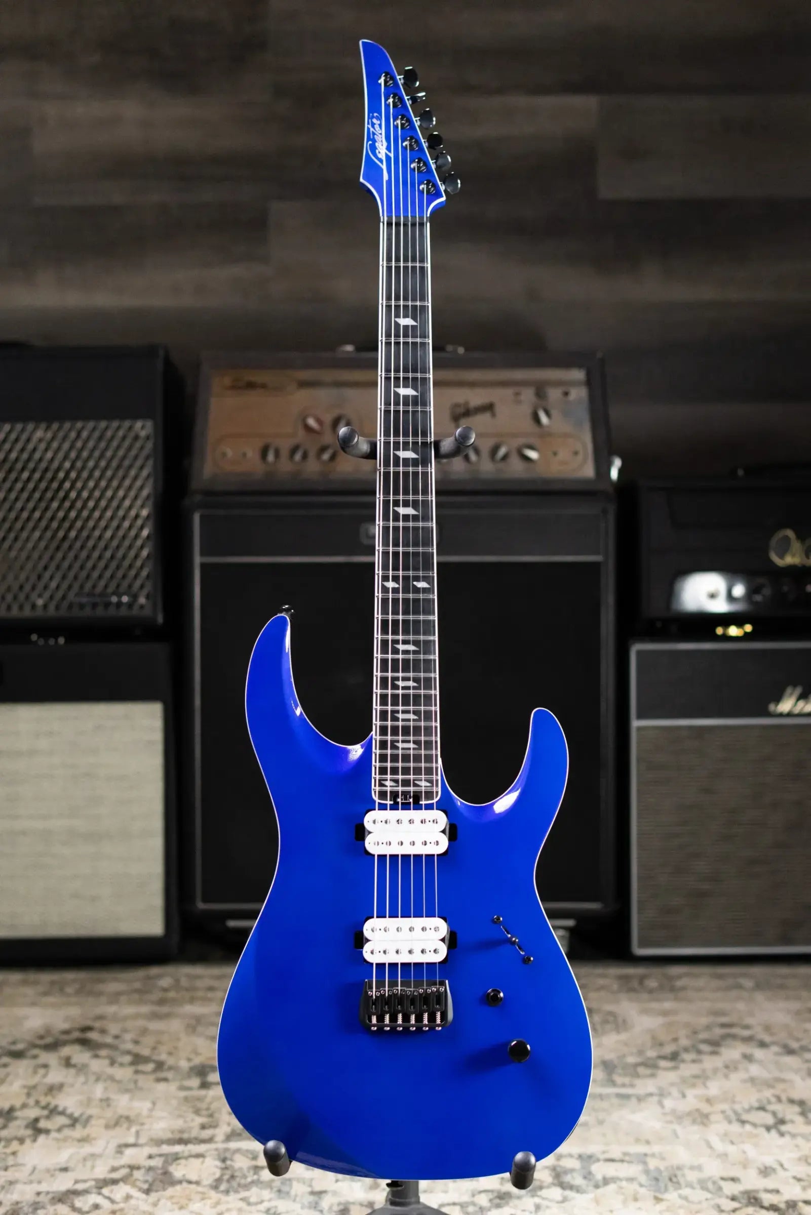 Legator N6SS Ninja Bolt-On Electric Guitar - Gloss Blue