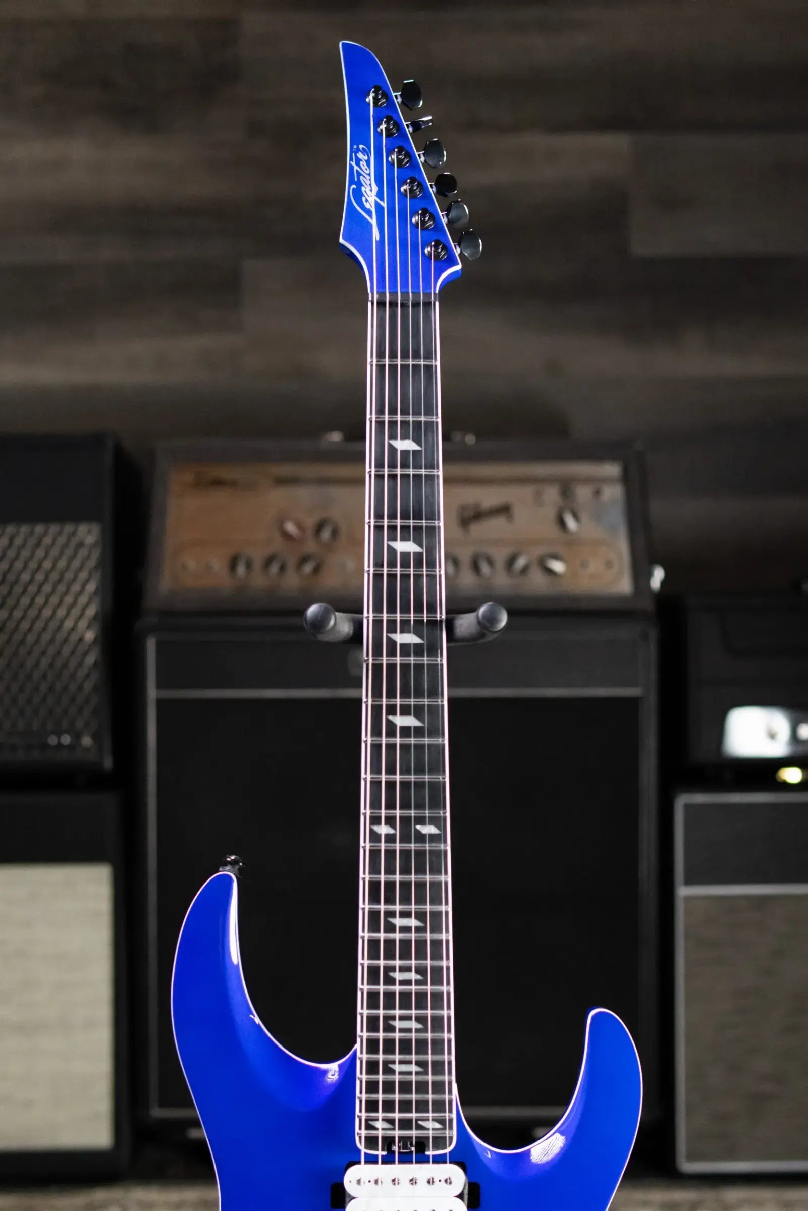 Legator N6SS Ninja Bolt-On Electric Guitar - Gloss Blue