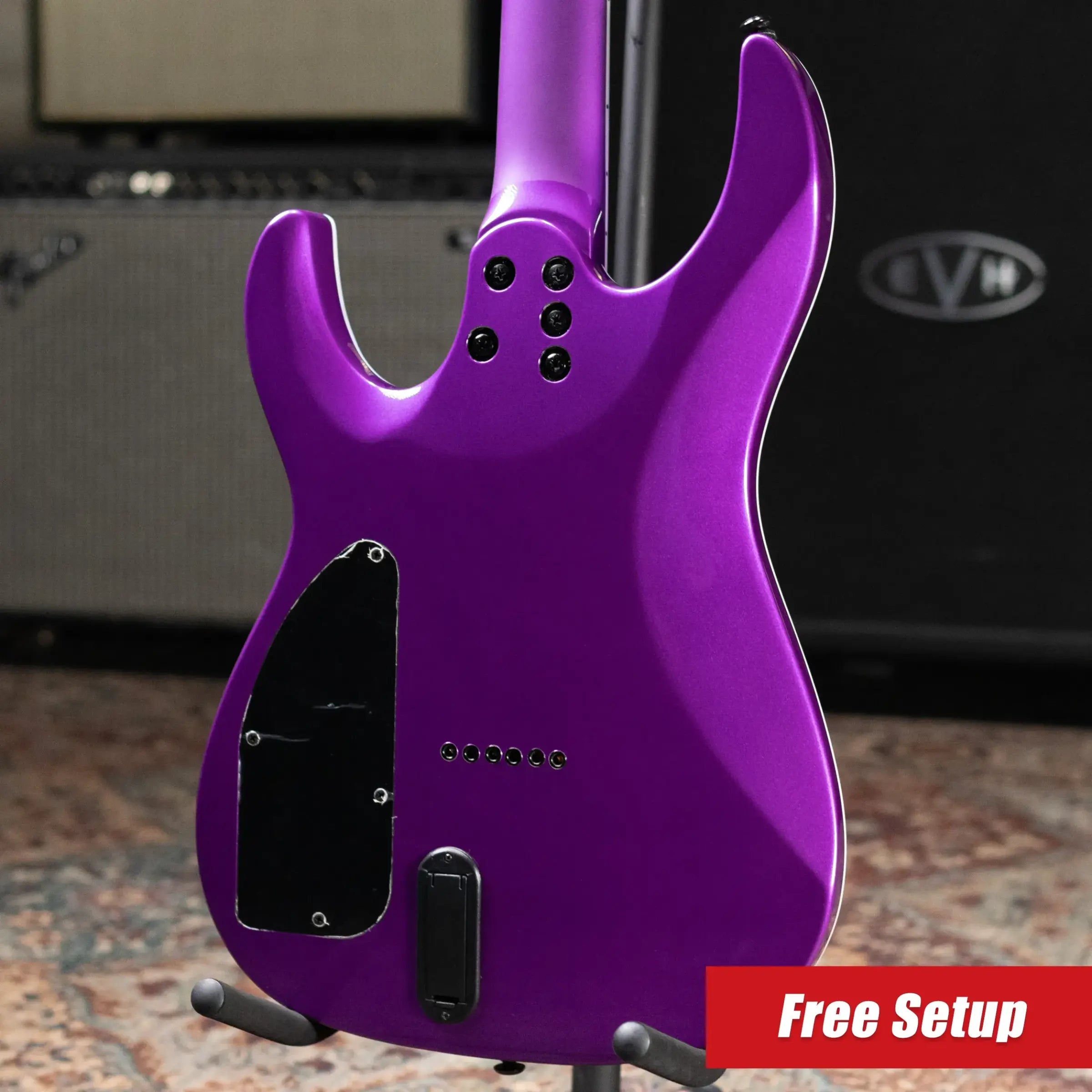 Legator N6SS Ninja Bolt-On Electric Guitar - Gloss Purple