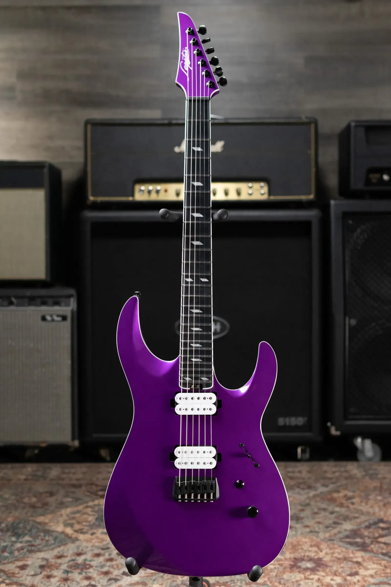 Legator N6SS Ninja Bolt-On Electric Guitar - Gloss Purple