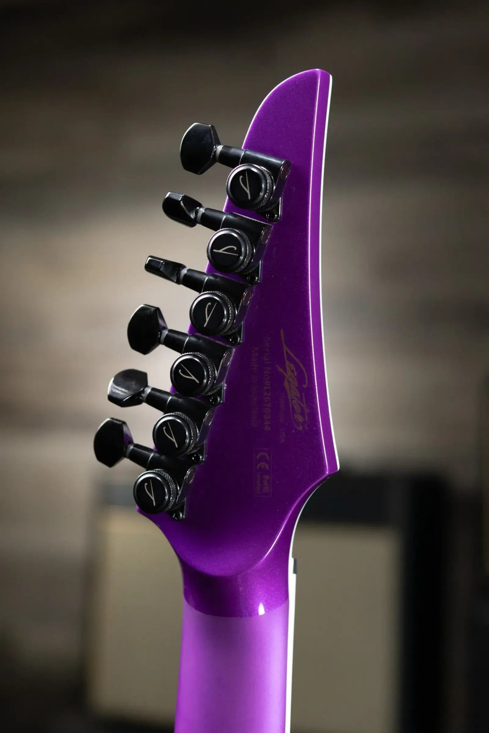 Legator N6SS Ninja Bolt-On Electric Guitar - Gloss Purple