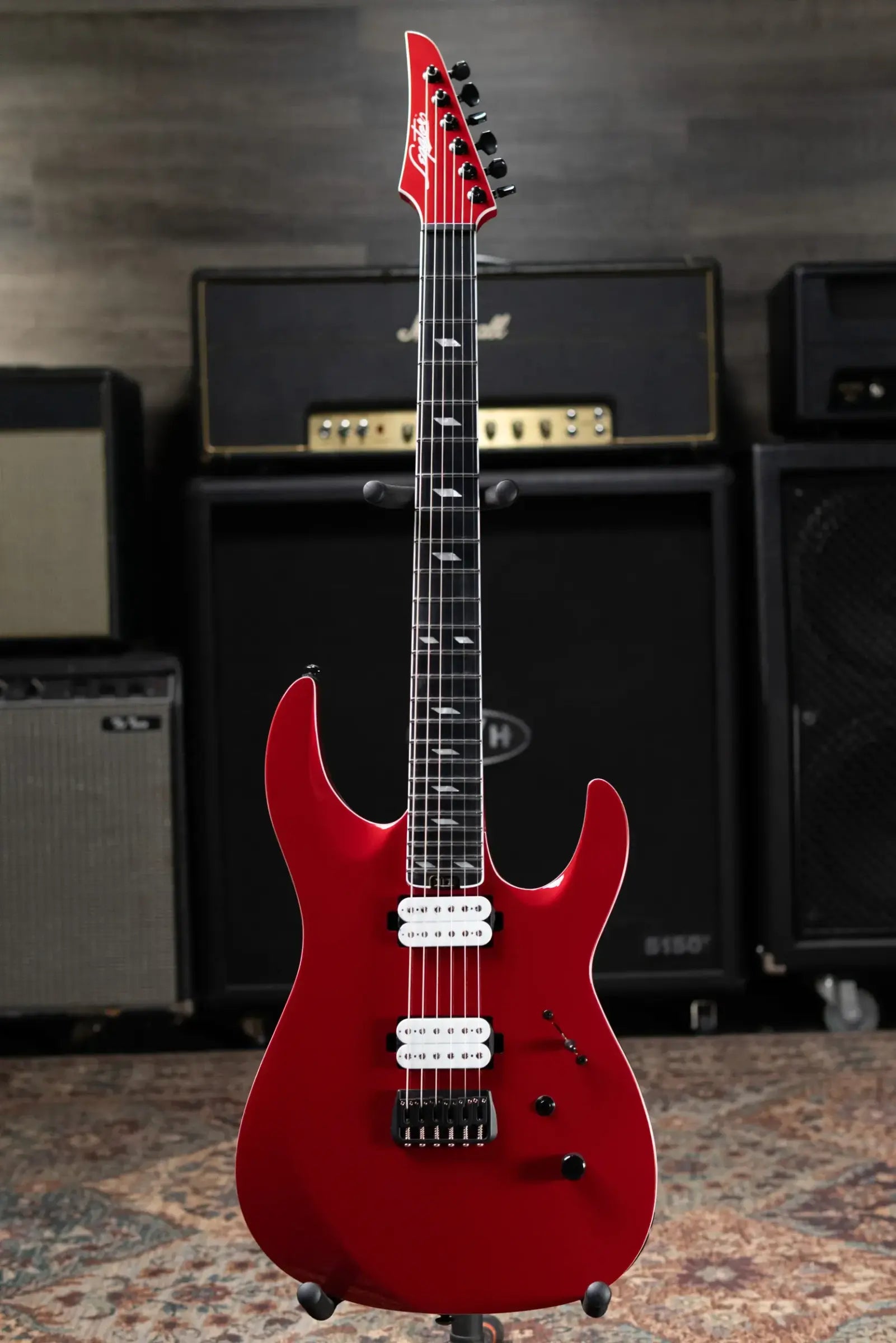 Legator N6SS Ninja Bolt-On Electric Guitar - Gloss Red