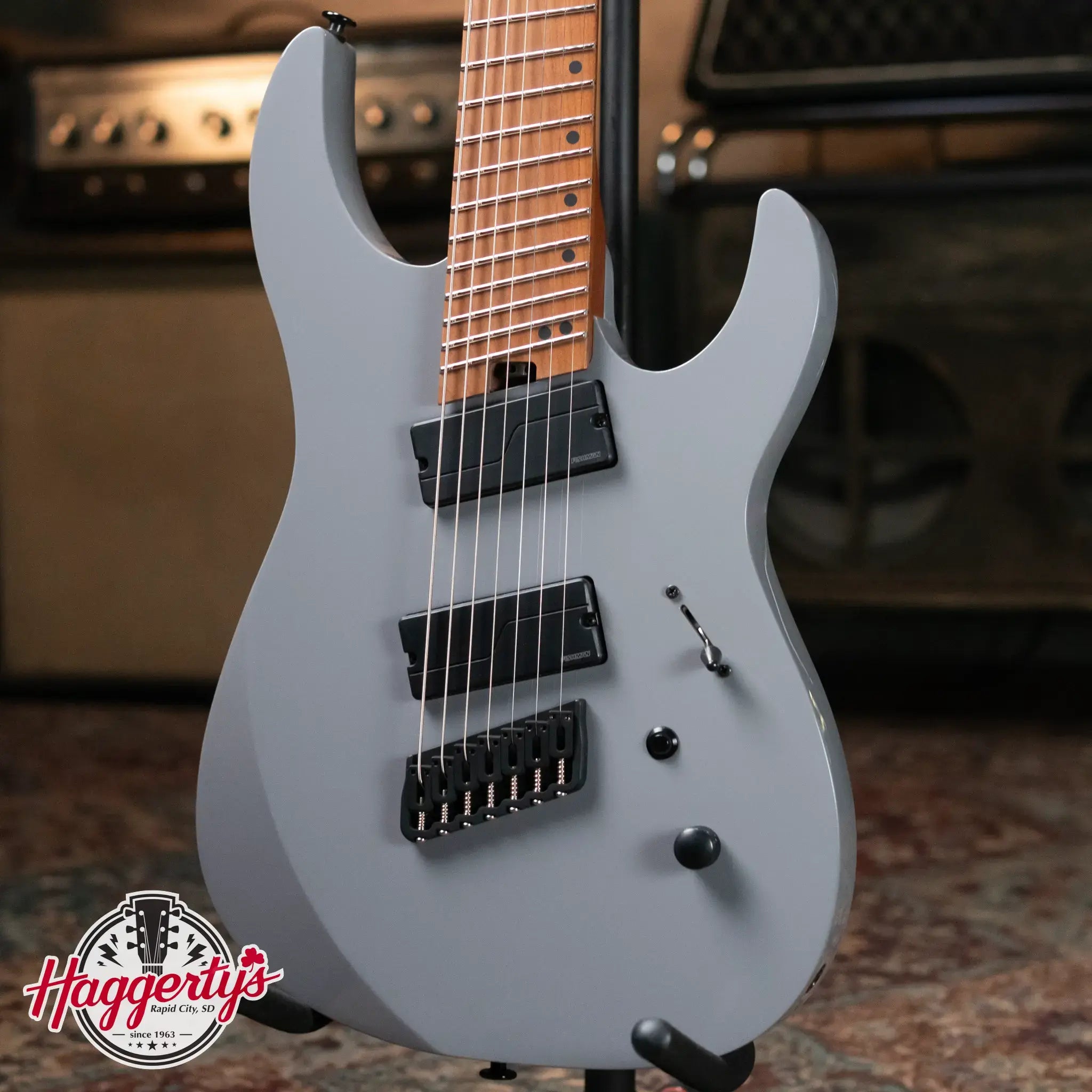 Legator N7FJ Ninja 7-String - Space Gray with Gig Bag