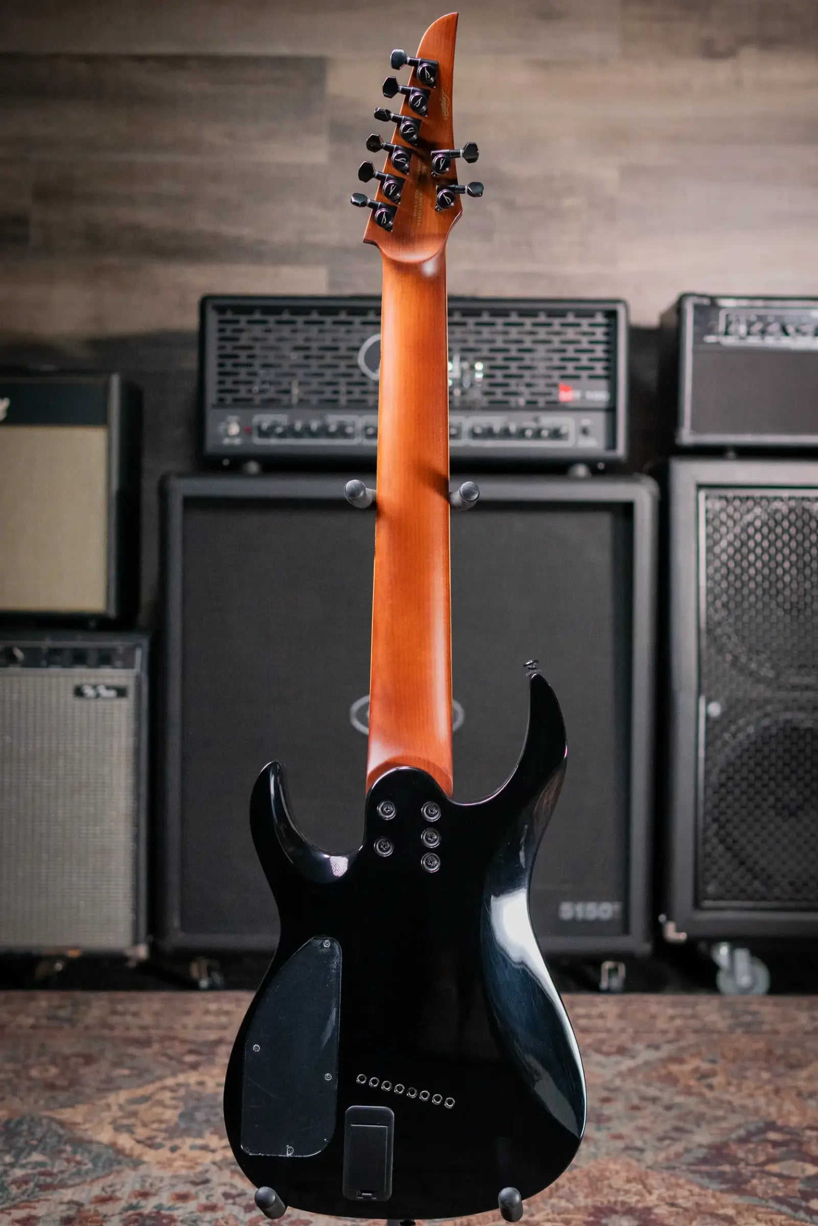 Legator N8FOD-JB 8-String Multi-Scale Electric Guitar - Jupiter Burst with Gig Bag