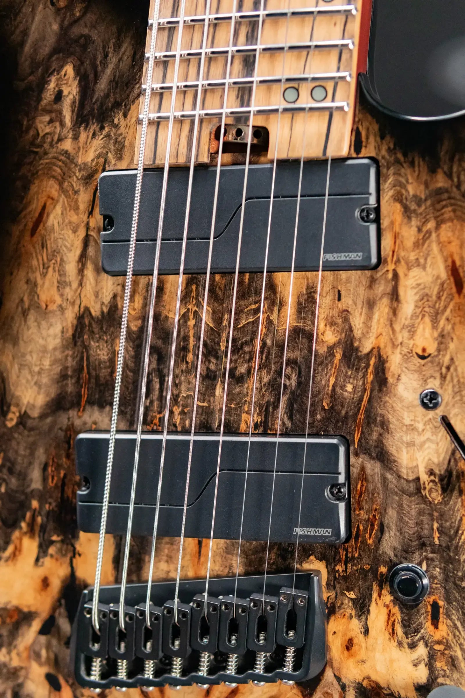 Legator N8FOD-JB 8-String Multi-Scale Electric Guitar - Jupiter Burst with Gig Bag