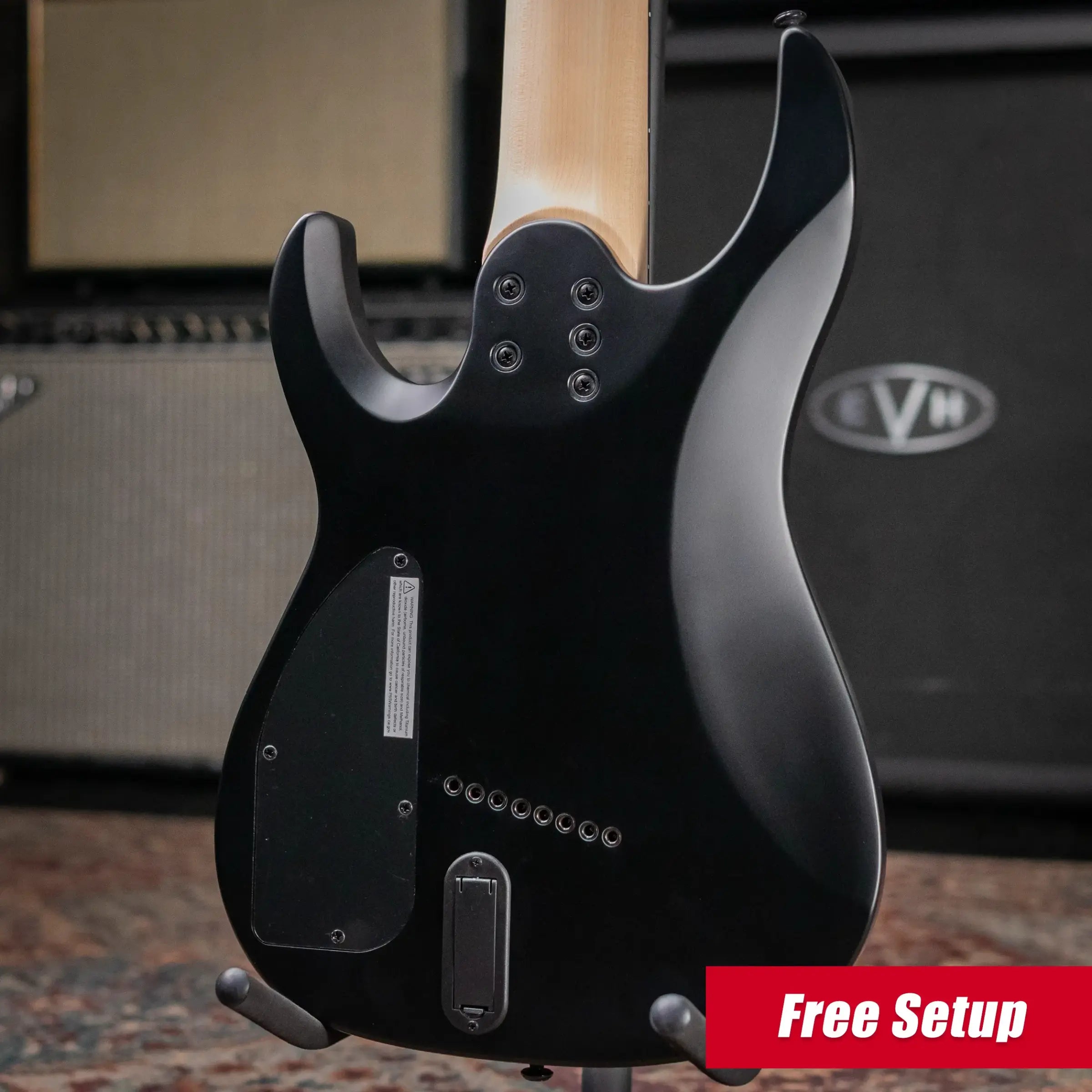 Legator N8FSS-DV 8-String Multi-Scale Electric Guitar - Death Valley with Gig Bag