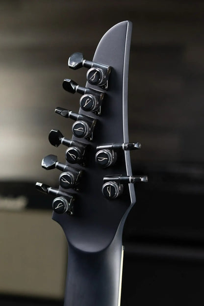 Legator N8F-INK Ninja Bolt-On 8-String Multi-Scale Electric Guitar - Satin Ilya Black with Gig Bag