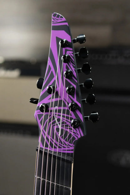 Legator N8F-INK Ninja Bolt-On 8-String Multi-Scale Electric Guitar - Satin Ilya Purple