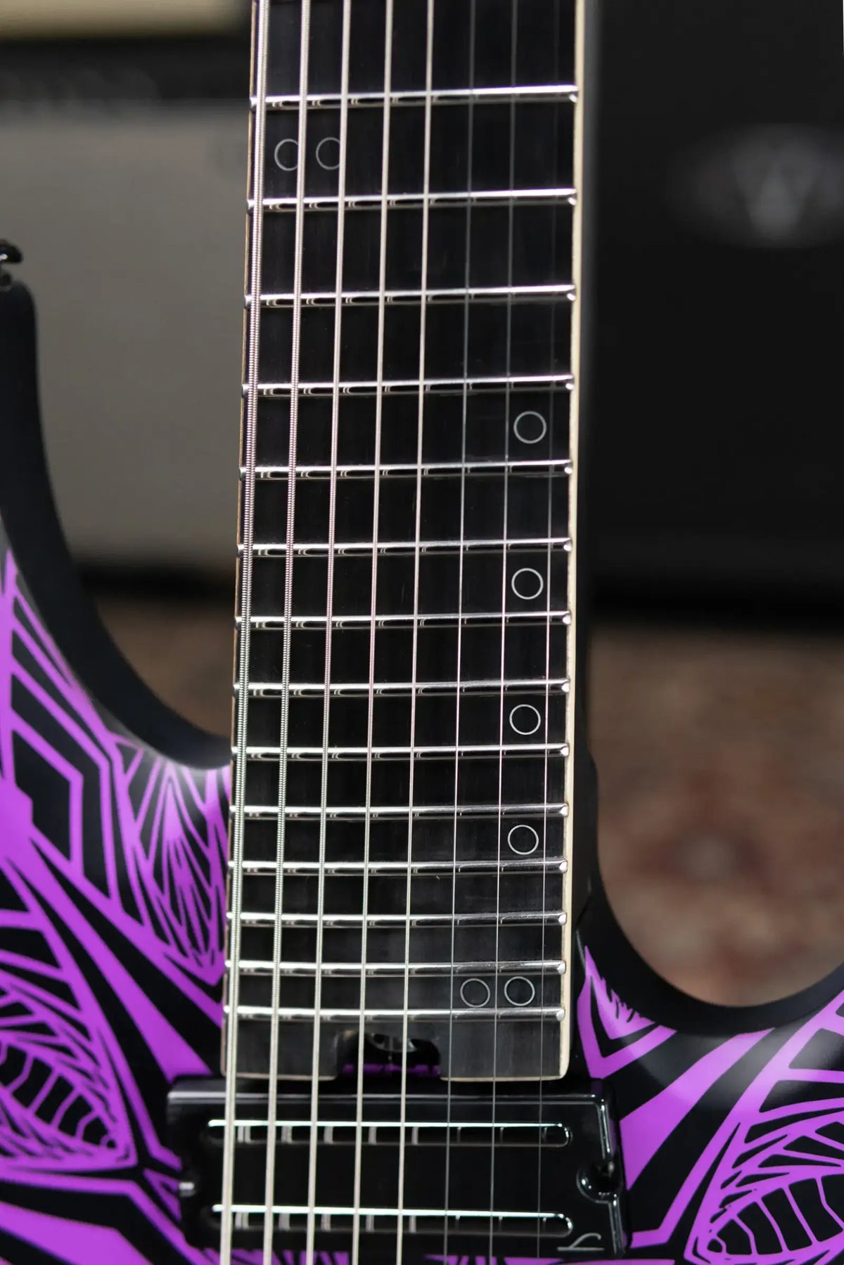 Legator N8F-INK Ninja Bolt-On 8-String Multi-Scale Electric Guitar - Satin Ilya Purple