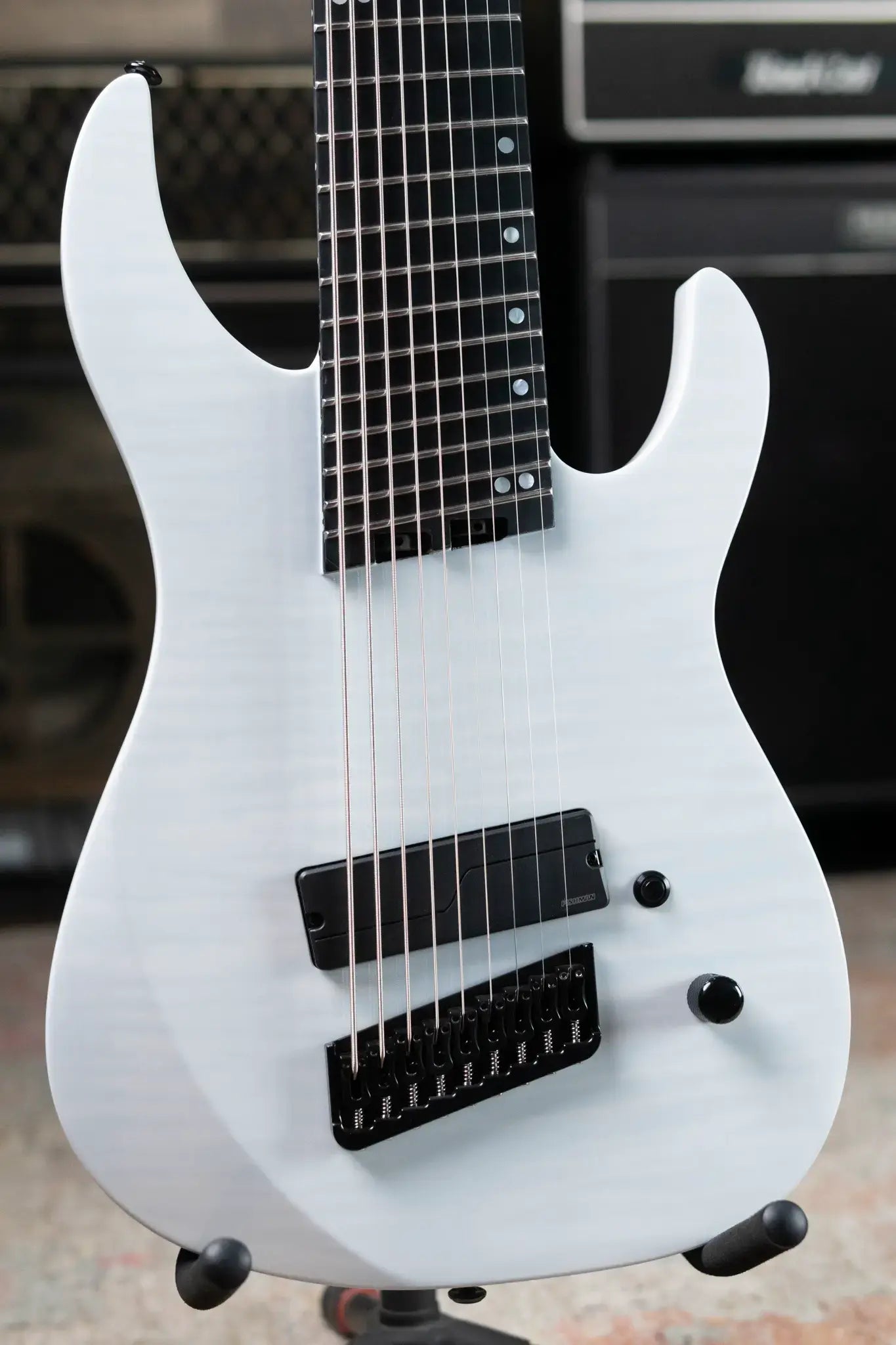 Legator N9F 9-String Electric Guitar - White with Gig Bag