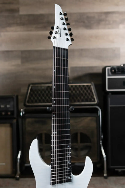 Legator N9F 9-String Electric Guitar - White with Gig Bag